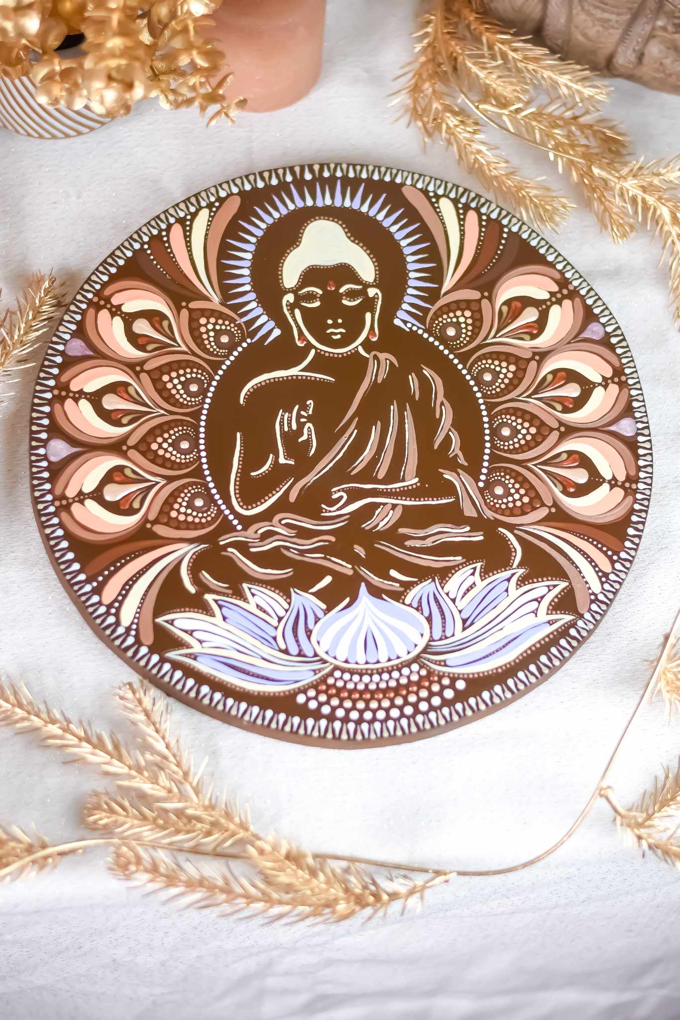 oeuvre unique bouddha